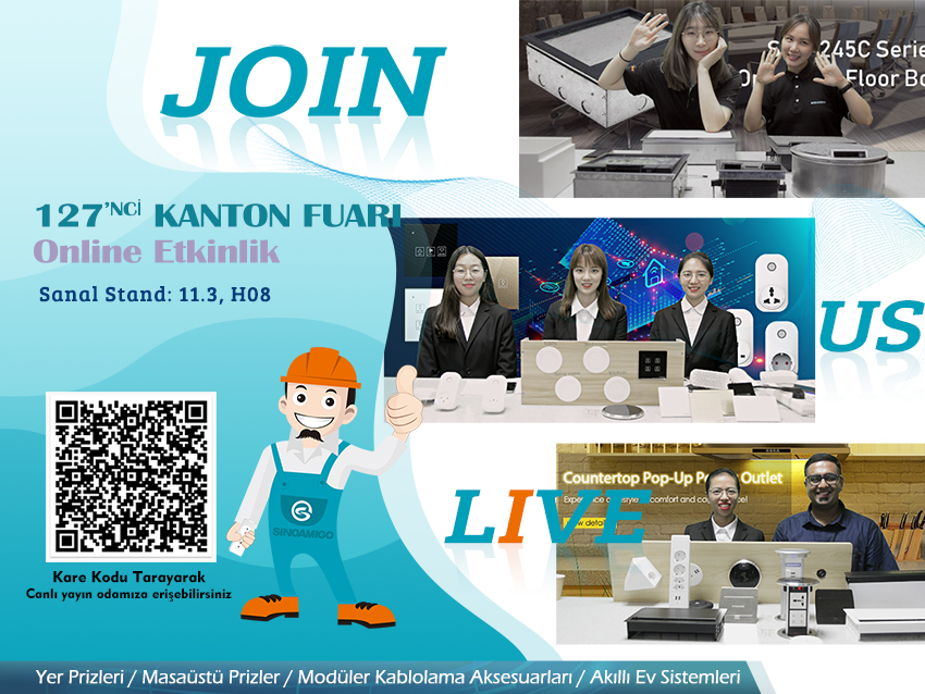 Don't miss out to join us in the 127th Canton Fair online event!